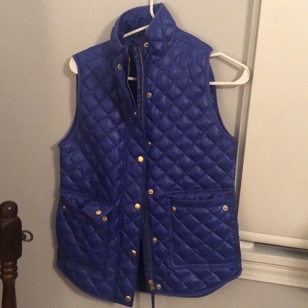 J Crew quilted vest